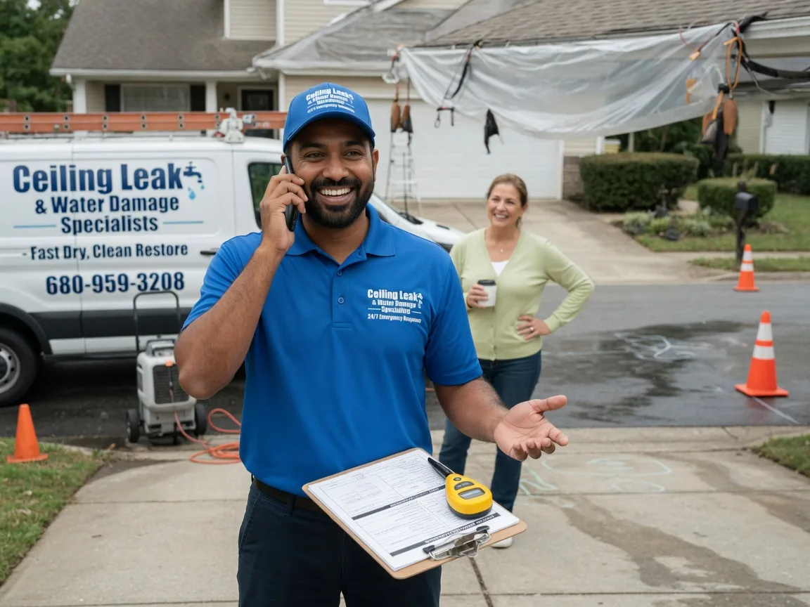Ceiling Leak Cleanup Mascotte, FL FAQs
